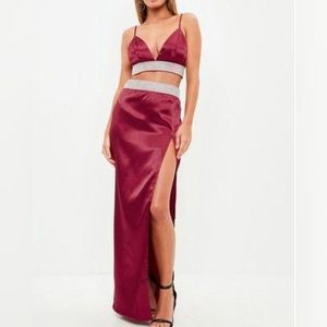 Misguided Top & skirt set